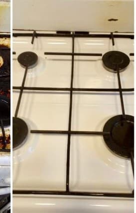 Kitchen tiles after cleaning 1